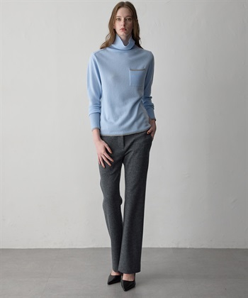 49AV JUNKO SHIMADA ウールジャージースリムテーパードシルエットパンツ_subthumb_8