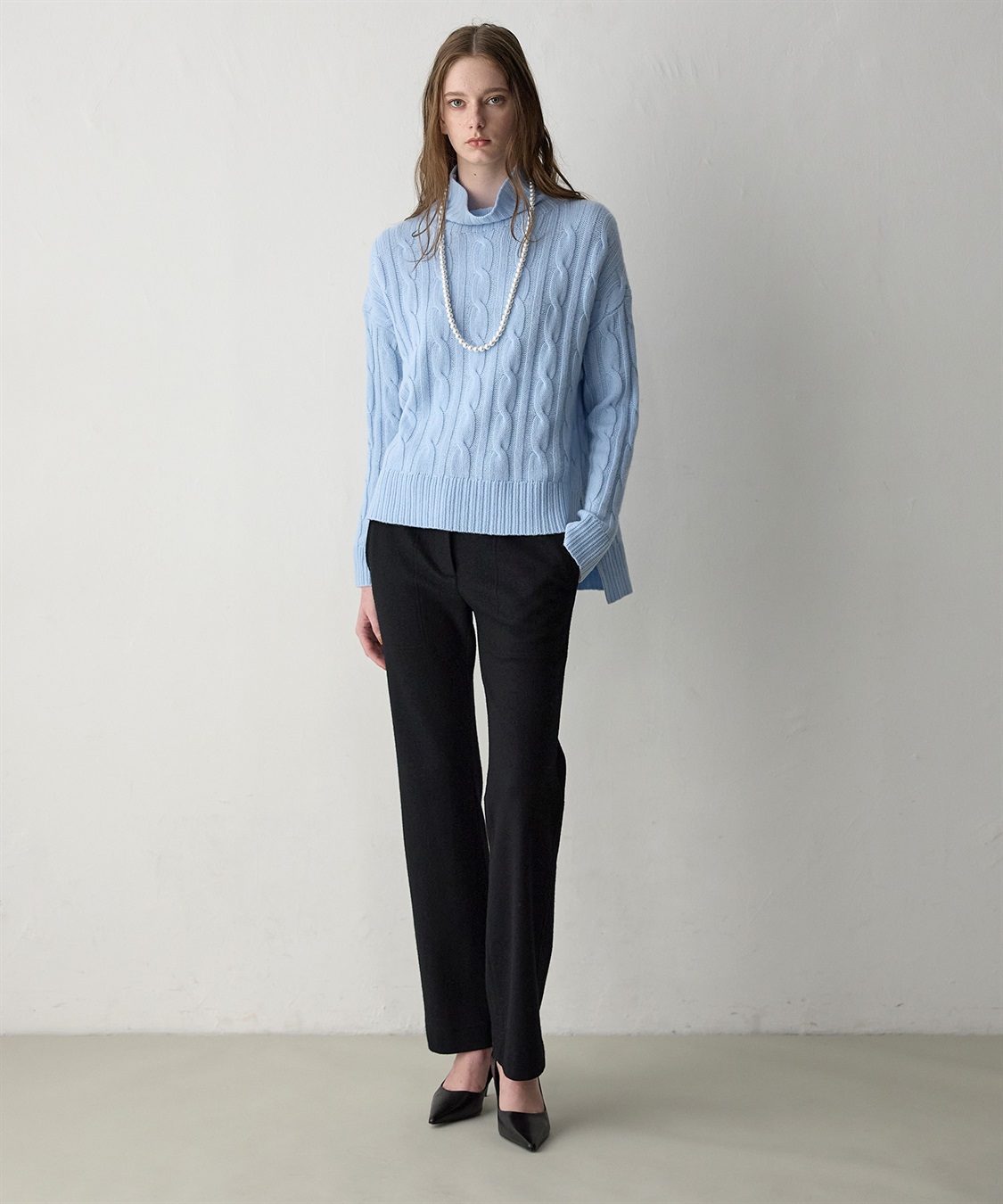 49AV JUNKO SHIMADA ウールジャージースリムテーパードシルエットパンツ_sub_17