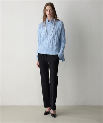 49AV JUNKO SHIMADA ウールジャージースリムテーパードシルエットパンツ_subthumb_17