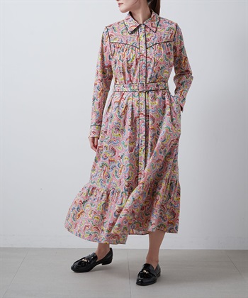 49AV JUNKO SHIMADA 【TIME SALE】ペイズリープリントワンピース_subthumb_4