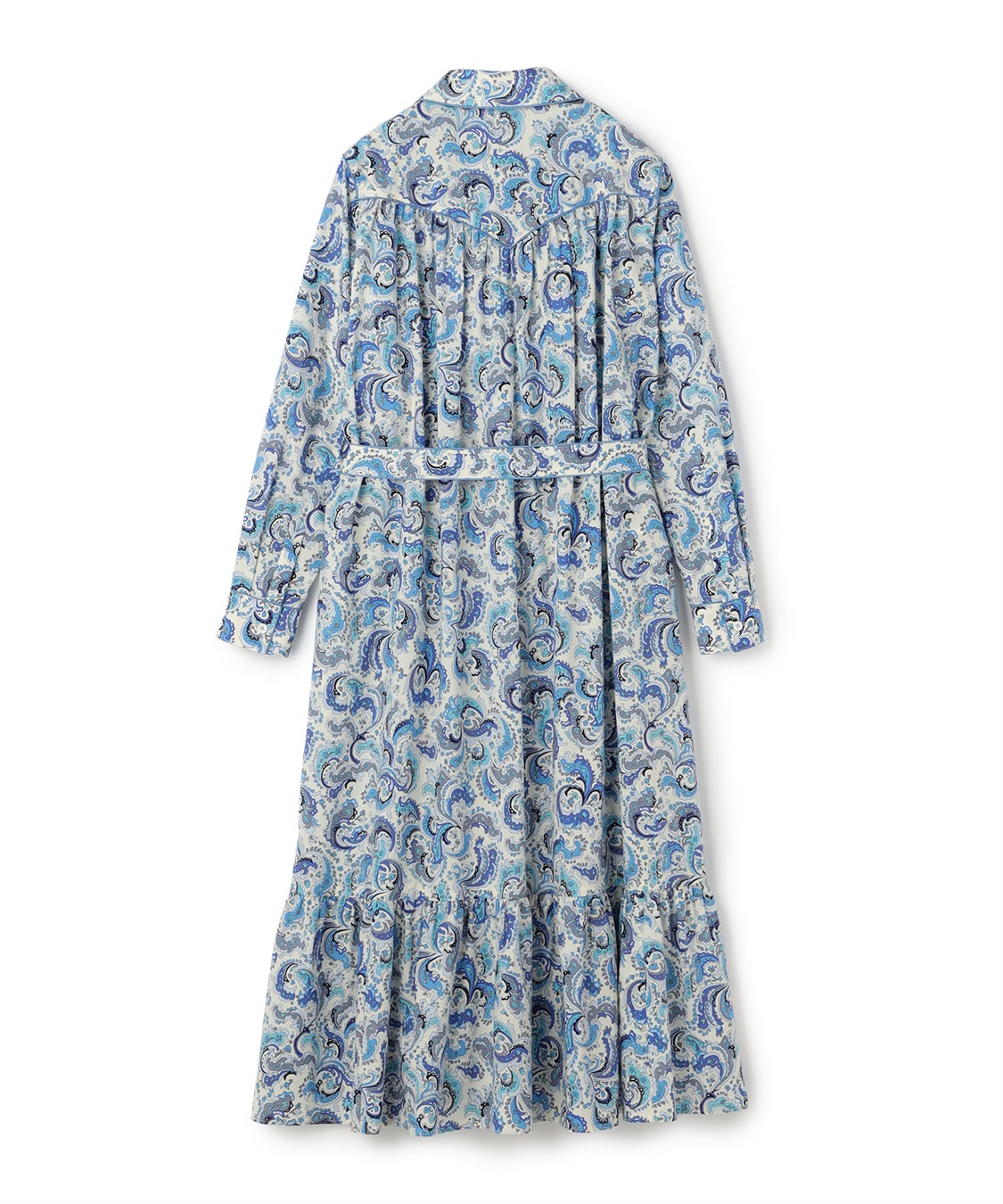 ペイズリープリントワンピース 49AV JUNKO SHIMADA|クロス ペイズリープリントワンピース 49AV JUNKO SHIMADA|クロス