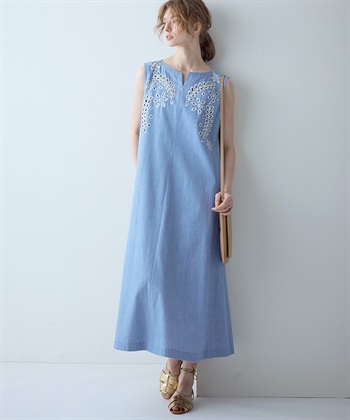 junko shimadaワンピース タッセル柄ウールワンピース 49AV JUNKO SHIMADA｜クロスプラス