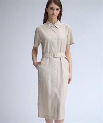 49AV JUNKO SHIMADA 【TIME SALE】ベルト付き半袖シャツワンピース_subthumb_9