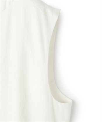 TIME SALE】裾フラワーノースリーブワンピース 49AV JUNKO SHIMADA