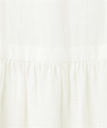 TIME SALE】裾フラワーノースリーブワンピース 49AV JUNKO SHIMADA