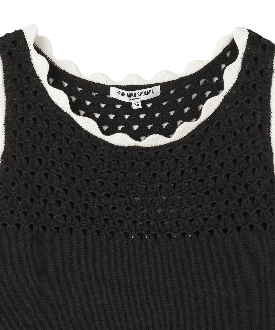 mame kurogouchi(マメクロゴウチ) 22AWJomon Pattern Knitted