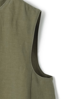 49AV JUNKO SHIMADA レーヨン×リネンAラインワンピース_subthumb_3