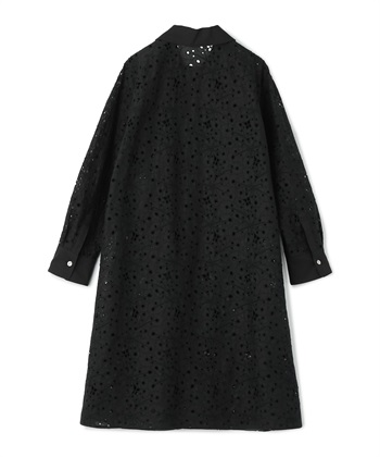 49AV JUNKO SHIMADA カットワーク刺繍入りシャツワンピース_subthumb_1