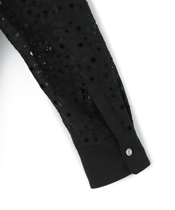 49AV JUNKO SHIMADA カットワーク刺繍入りシャツワンピース_subthumb_4