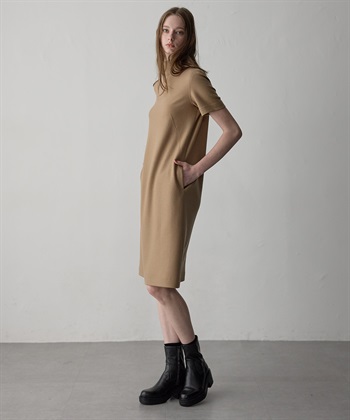 49AV JUNKO SHIMADA ハイネック半袖ウールワンピース_subthumb_4