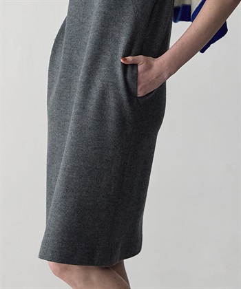 49AV JUNKO SHIMADA ハイネック半袖ウールワンピース_subthumb_11