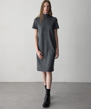 49AV JUNKO SHIMADA ハイネック半袖ウールワンピース_subthumb_12