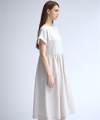 49AV JUNKO SHIMADA 【TIME SALE】リネン混ロング丈ワンピース_subthumb_4