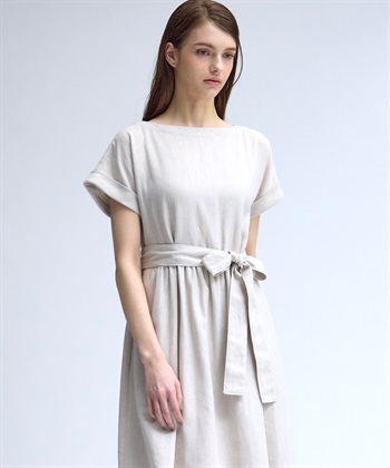 49AV JUNKO SHIMADA 【TIME SALE】リネン混ロング丈ワンピース_subthumb_6