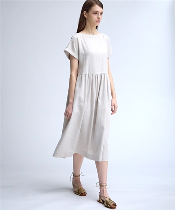 49AV JUNKO SHIMADA 【TIME SALE】リネン混ロング丈ワンピース_subthumb_11