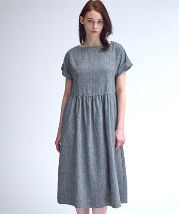 49AV JUNKO SHIMADA 【TIME SALE】リネン混ロング丈ワンピース_subthumb_12