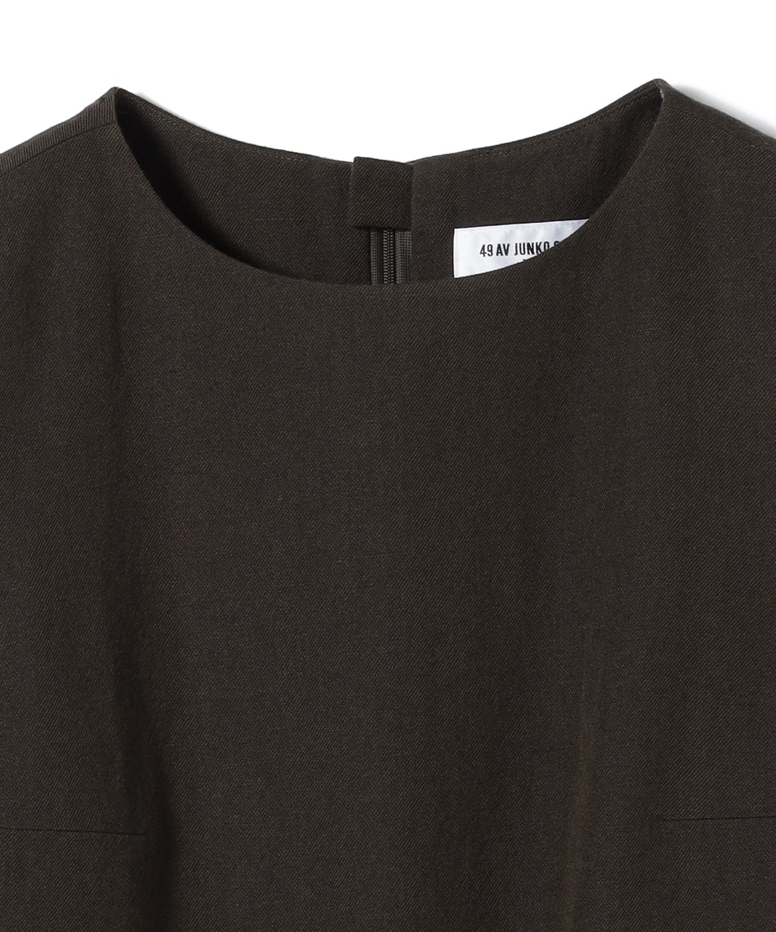 49AV JUNKO SHIMADA ウールリネンワンピース_sub_2