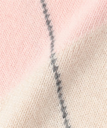 49AV JUNKO SHIMADA アーガイル柄半袖ニットワンピース_subthumb_5