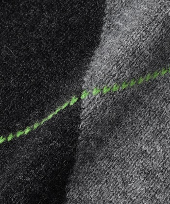 49AV JUNKO SHIMADA アーガイル柄半袖ニットワンピース_subthumb_6