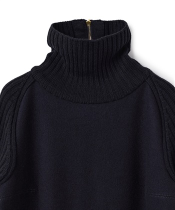 49AV JUNKO SHIMADA 異素材コンビロング丈ワンピース_subthumb_2