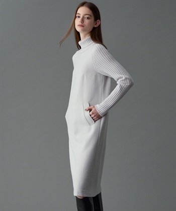 49AV JUNKO SHIMADA 異素材コンビロング丈ワンピース_subthumb_10