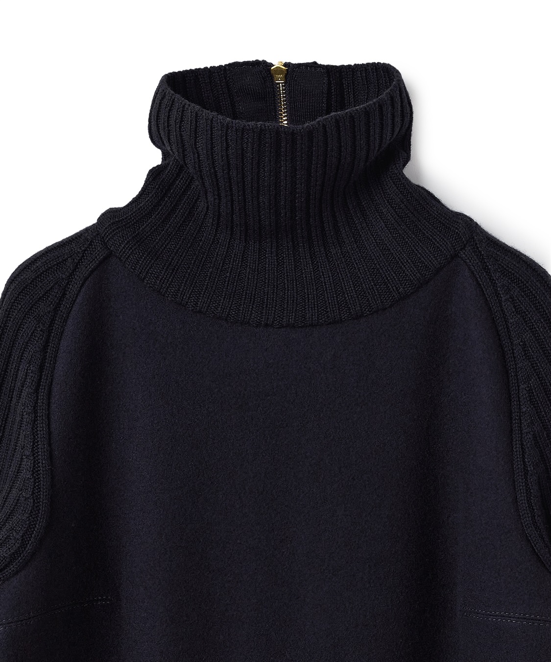 49AV JUNKO SHIMADA 異素材コンビロング丈ワンピース_sub_16