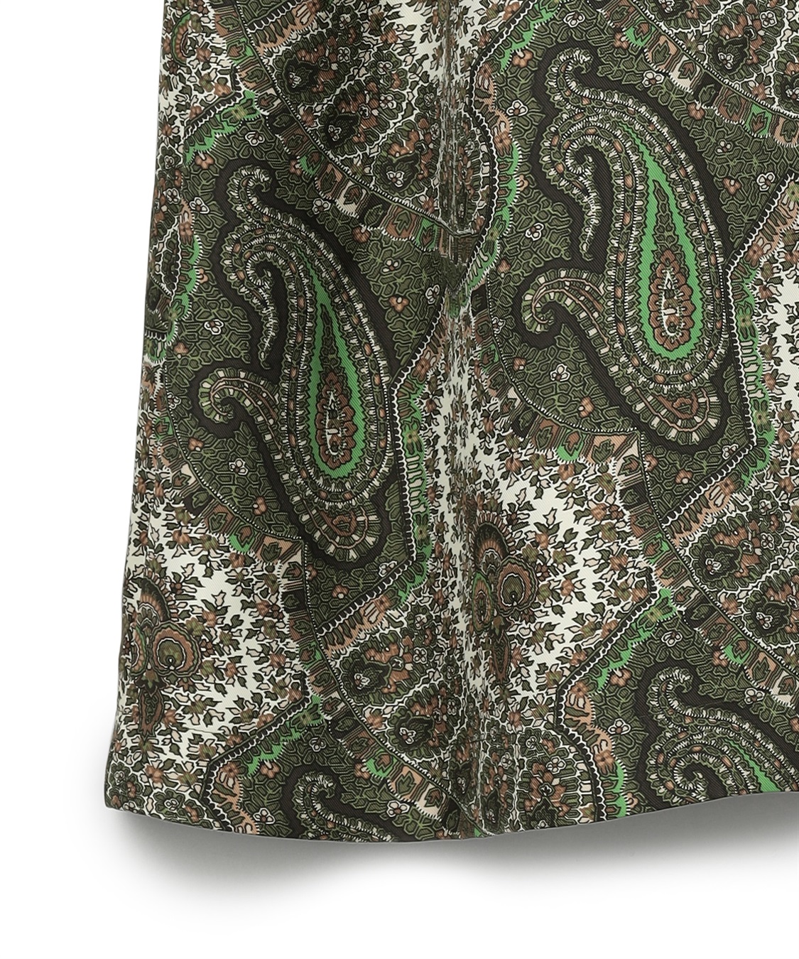 49AV JUNKO SHIMADA ペイズリープリント長袖ワンピース_sub_5