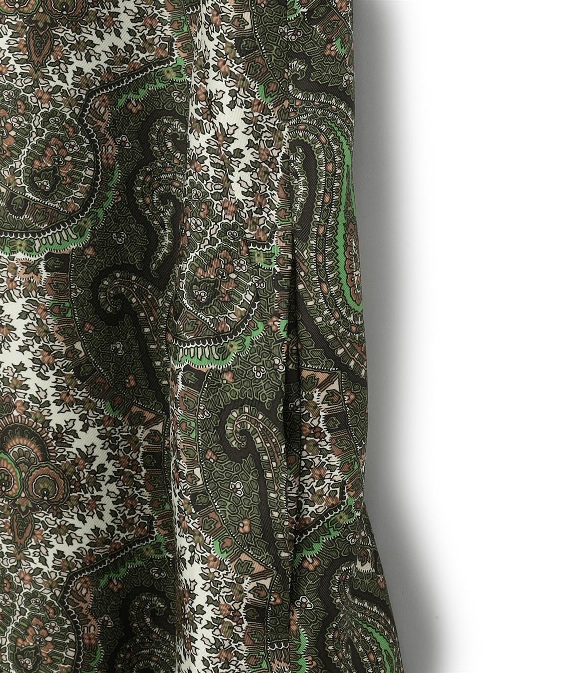 49AV JUNKO SHIMADA ペイズリープリント長袖ワンピース_sub_6