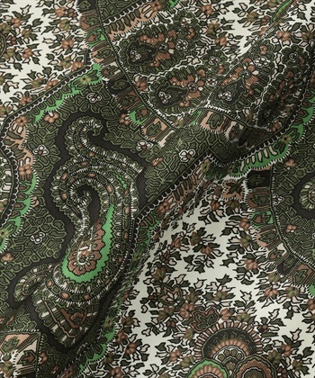 49AV JUNKO SHIMADA ペイズリープリント長袖ワンピース_subthumb_7