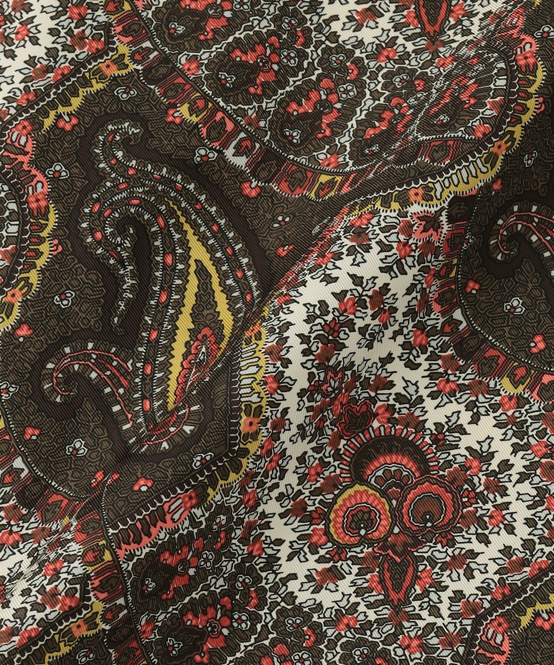 49AV JUNKO SHIMADA ペイズリープリント長袖ワンピース_sub_8