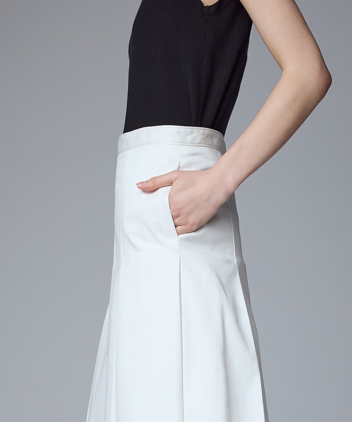 49AV JUNKO SHIMADA 【TIME SALE】ミディ丈プリーツフレアースカート_sub_15