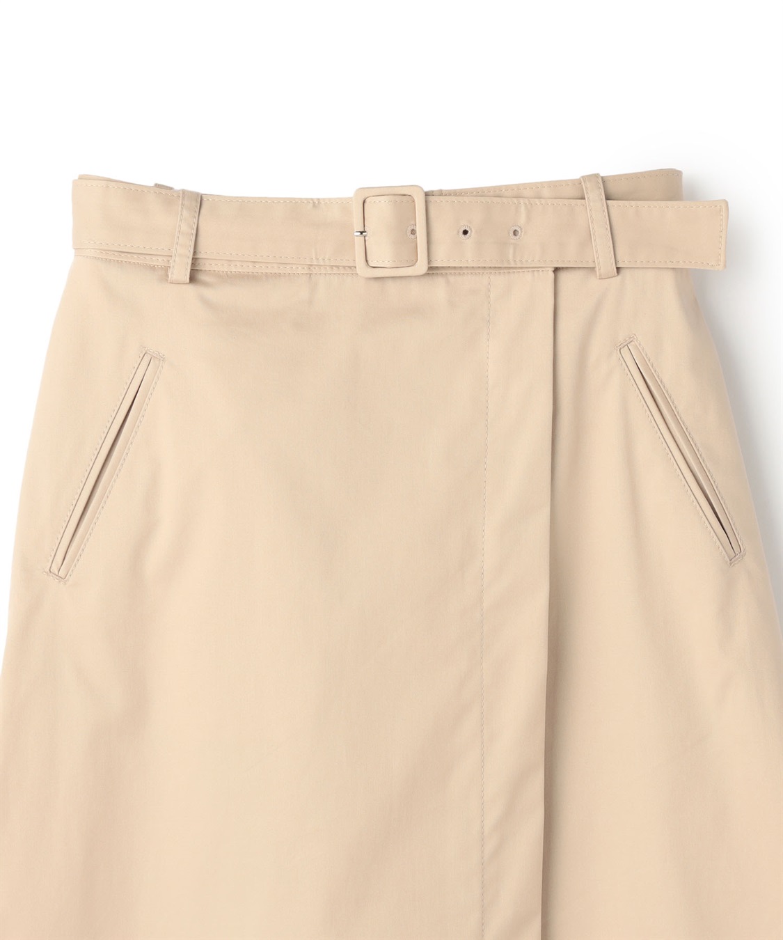 YEAR END SALE】ベルト付き巻きスカート 49AV JUNKO SHIMADA｜クロス