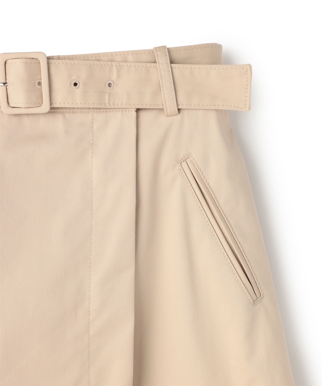 YEAR END SALE】ベルト付き巻きスカート 49AV JUNKO SHIMADA｜クロス