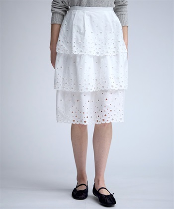 49AV JUNKO SHIMADA 【TIME SALE】カットワークレースティアードスカート_subthumb_4
