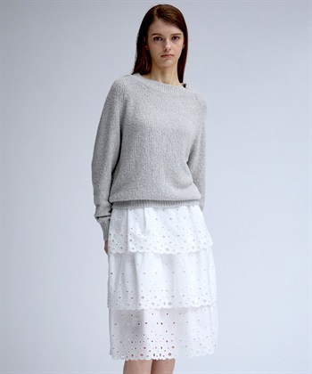 49AV JUNKO SHIMADA カットワークレースティアードスカート_subthumb_7
