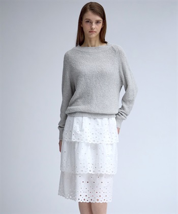 49AV JUNKO SHIMADA カットワークレースティアードスカート_subthumb_8