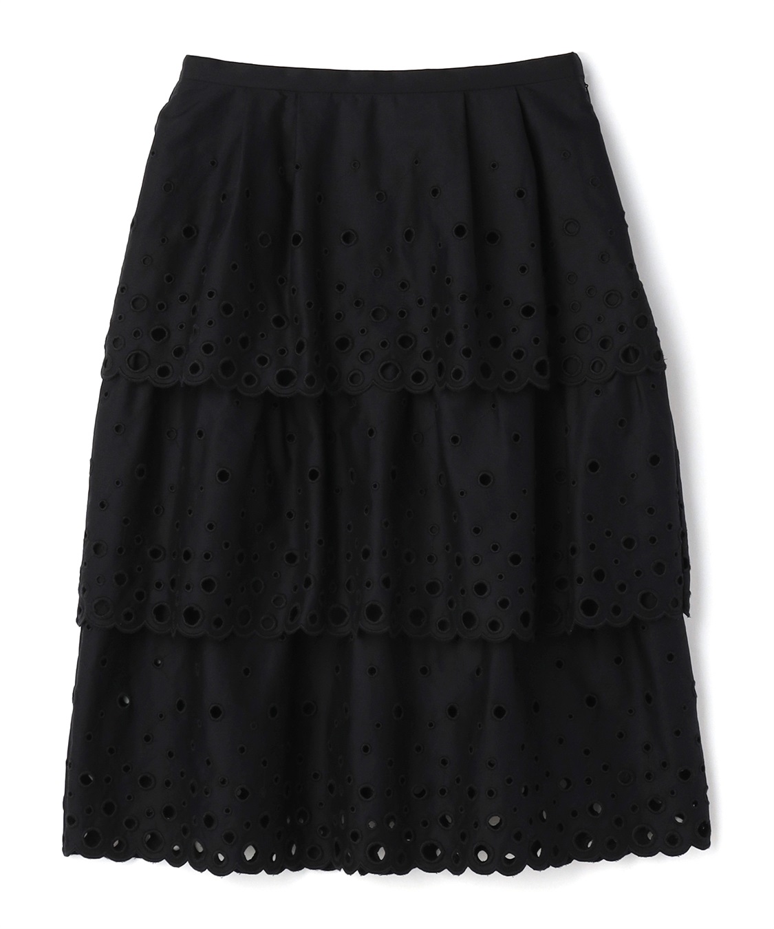 49AV JUNKO SHIMADA カットワークレースティアードスカート_sub_15