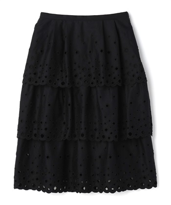 49AV JUNKO SHIMADA カットワークレースティアードスカート_subthumb_15