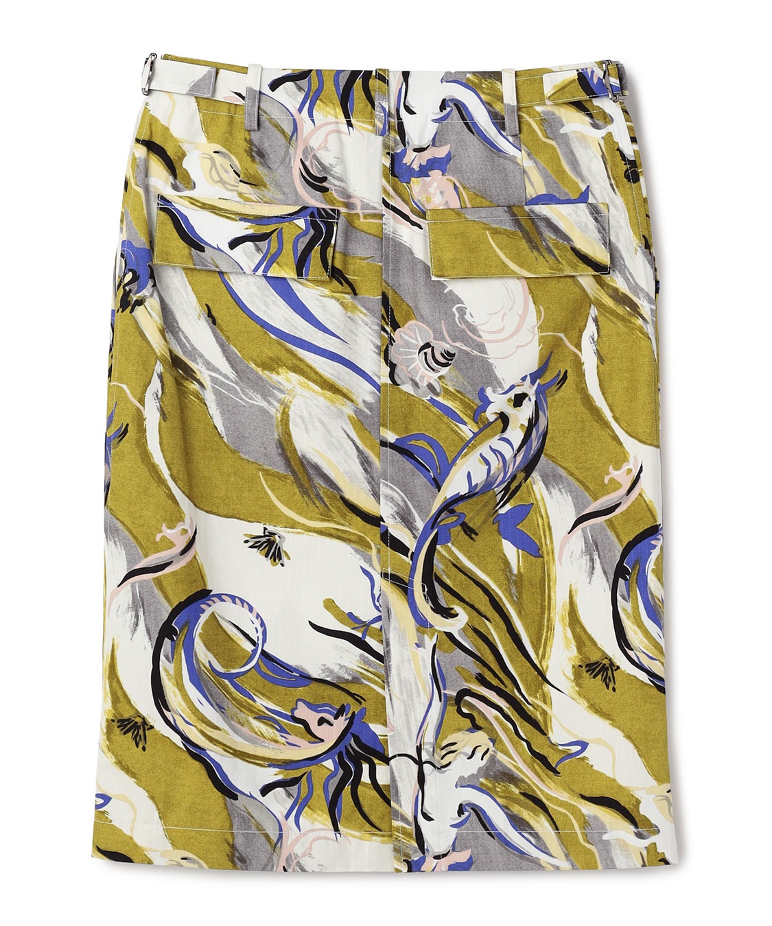 49AV JUNKO SHIMADA マーメイドプリントスカート_sub_1