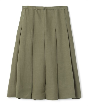 49AV JUNKO SHIMADA レーヨン×リネンプリーツスカート_subthumb_1