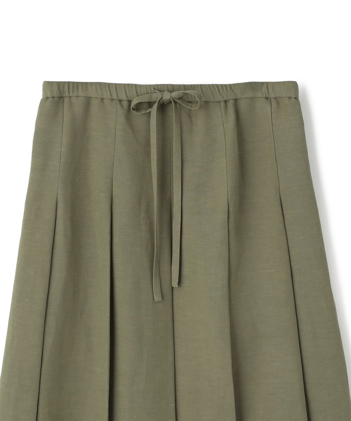 49AV JUNKO SHIMADA レーヨン×リネンプリーツスカート_sub_2