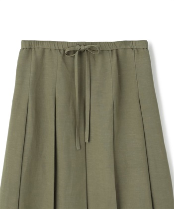 49AV JUNKO SHIMADA レーヨン×リネンプリーツスカート_subthumb_2