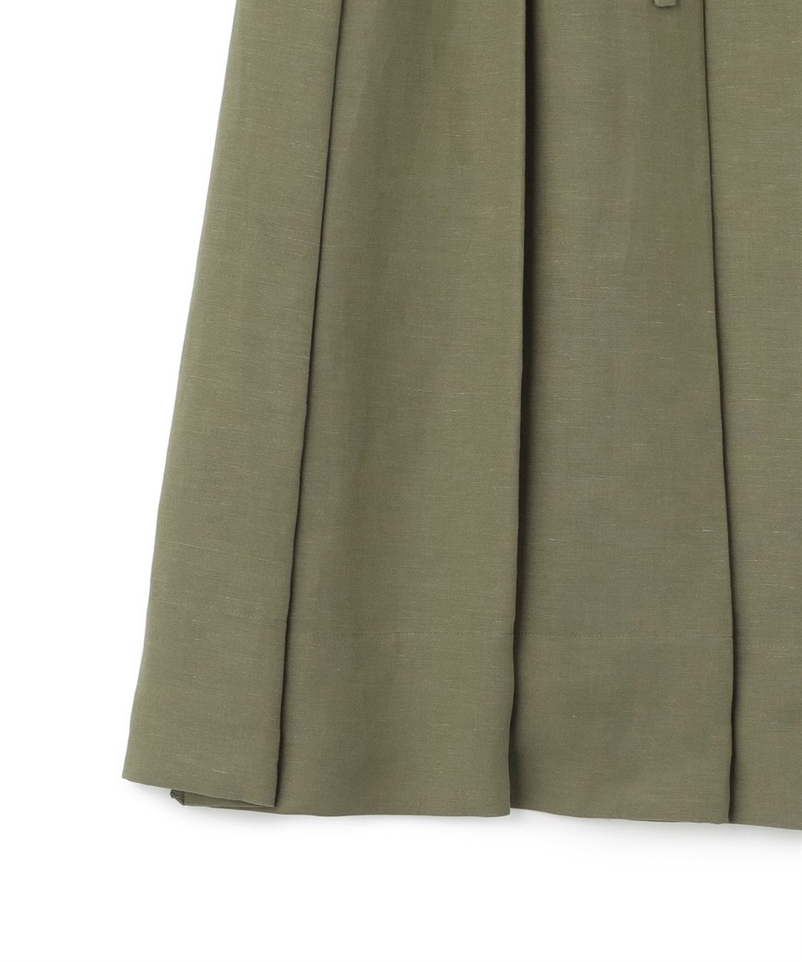 49AV JUNKO SHIMADA レーヨン×リネンプリーツスカート_sub_4