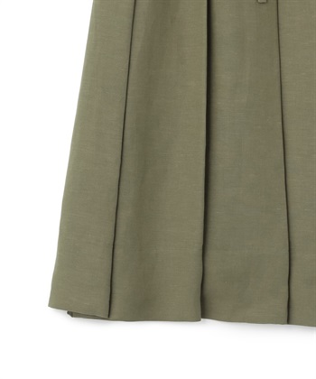 49AV JUNKO SHIMADA レーヨン×リネンプリーツスカート_subthumb_4
