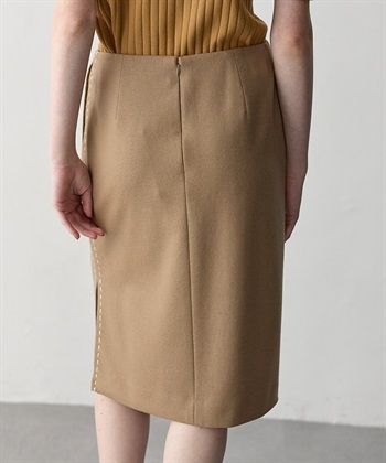 49AV JUNKO SHIMADA ウールジャージー配色ステッチタイトスカート_subthumb_6