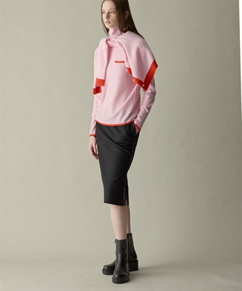 49AV JUNKO SHIMADA ウールジャージー配色ステッチタイトスカート_subthumb_17