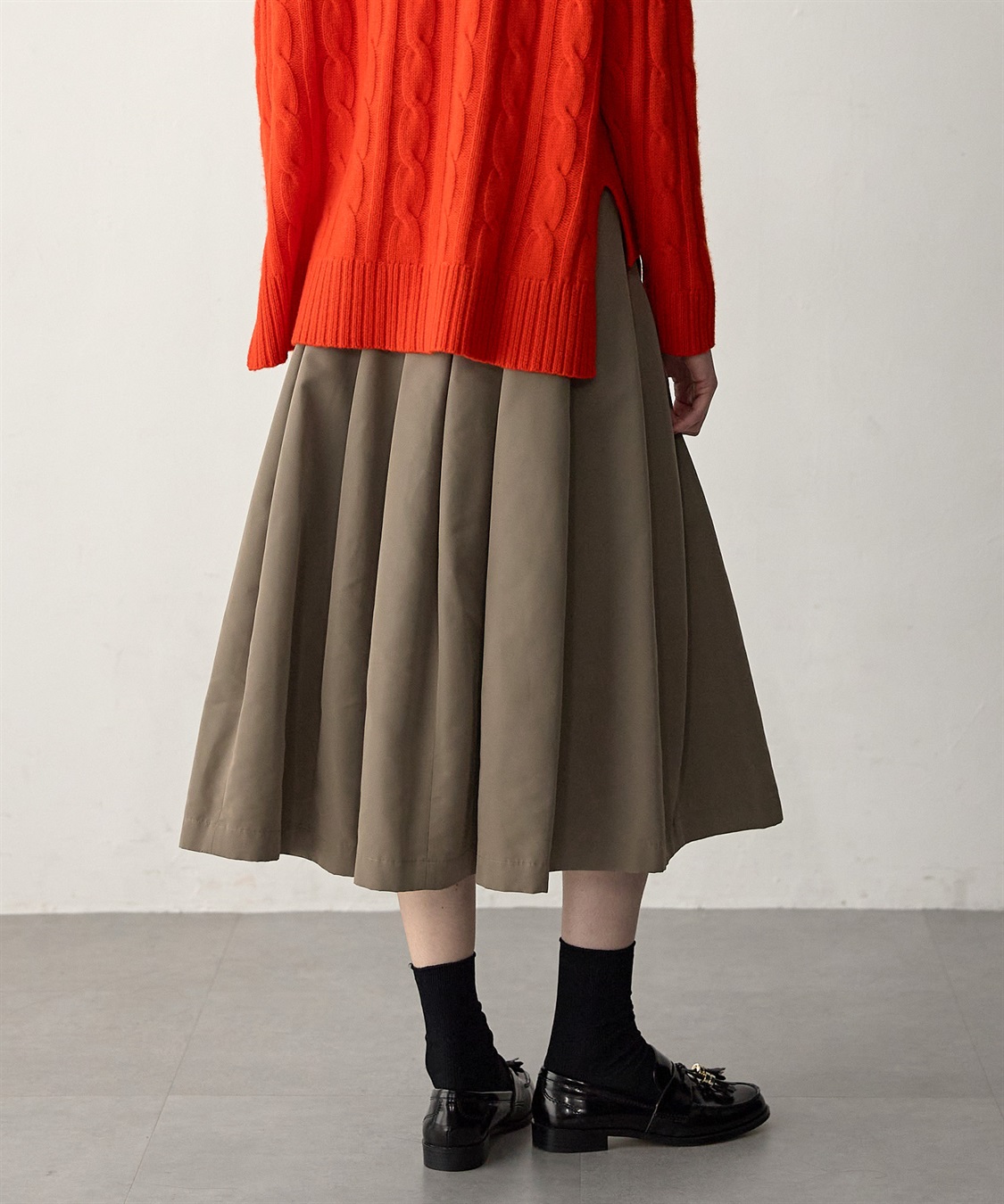 49AV JUNKO SHIMADA ライトウェザーフレアスカート_sub_5