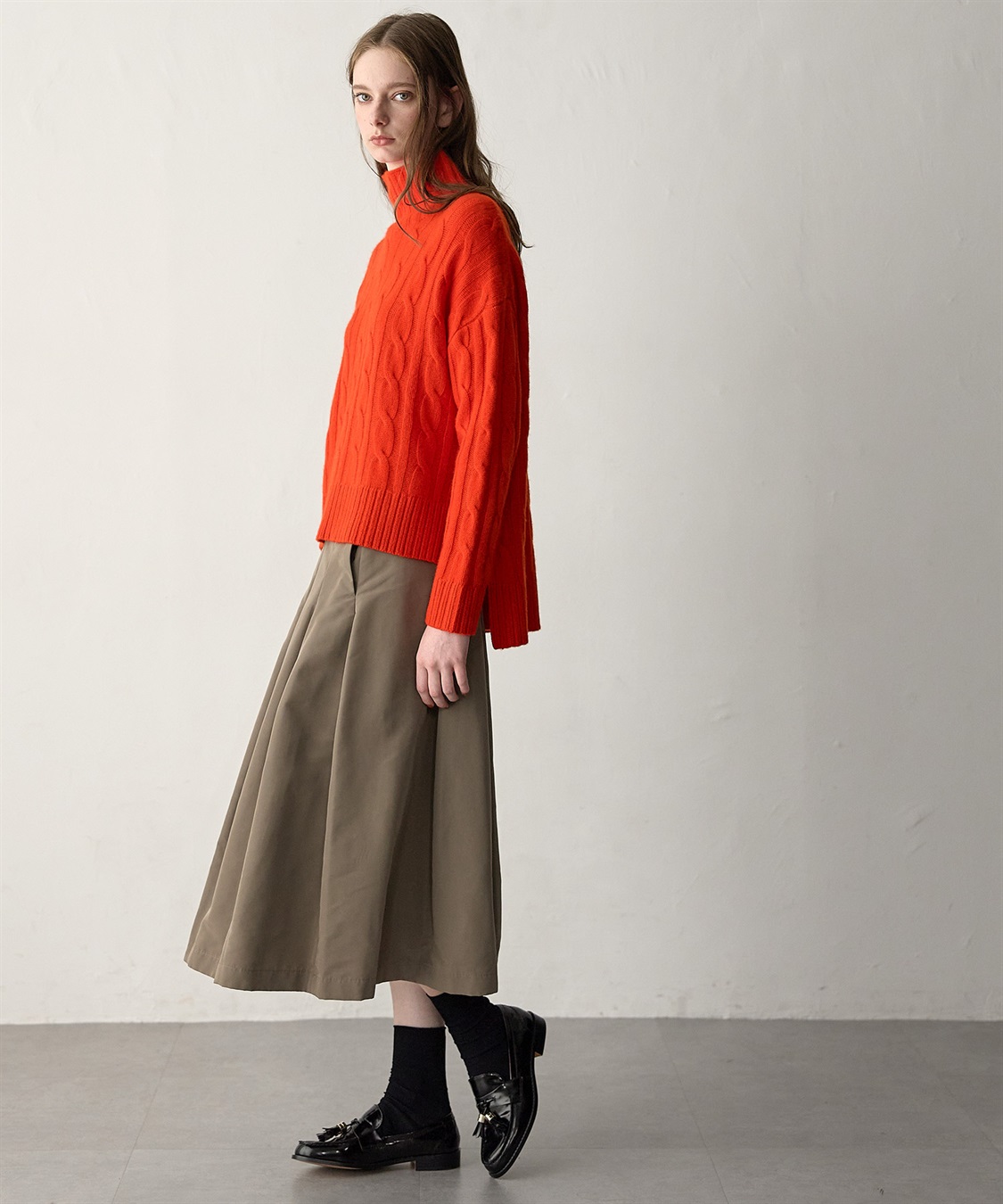 49AV JUNKO SHIMADA ライトウェザーフレアスカート_sub_9