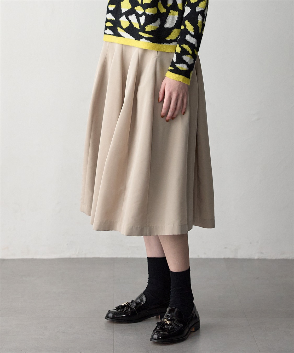 49AV JUNKO SHIMADA ライトウェザーフレアスカート_sub_11