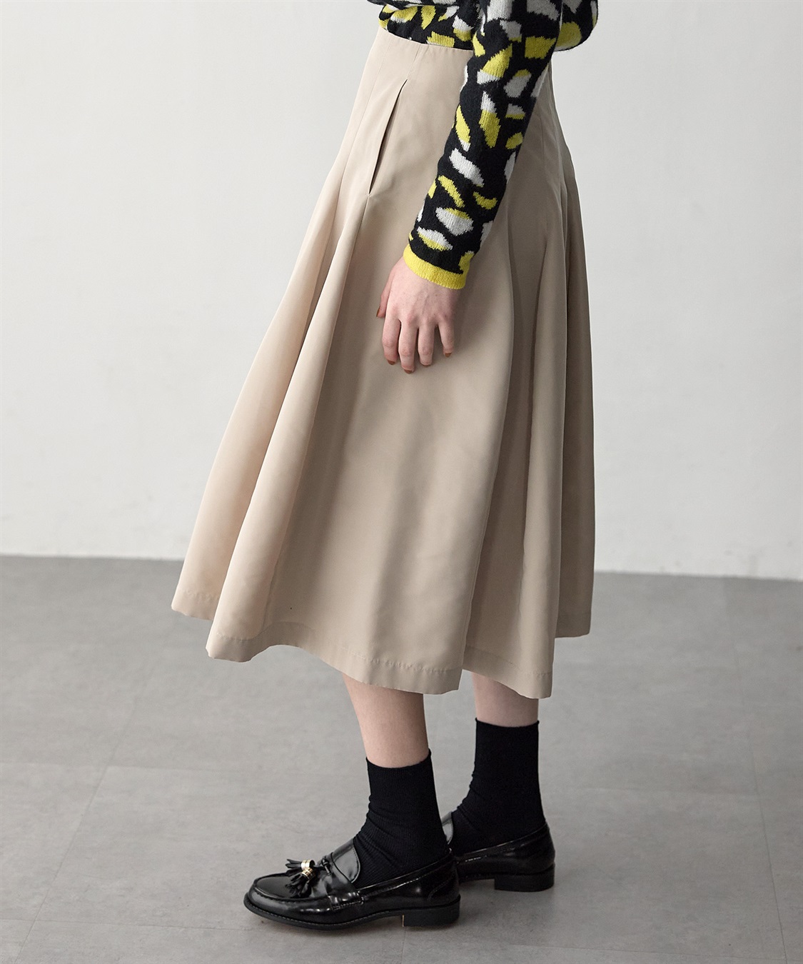 49AV JUNKO SHIMADA ライトウェザーフレアスカート_sub_13